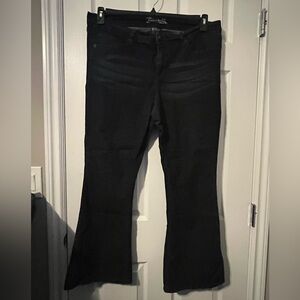 Like New Source of Wisdom Women's Boot Cut Dark Jeans